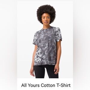 Lululemon All Yours Cotton T-Shirt Size 20